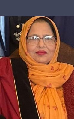 Mrs. Zubaida Sawar Khan, Founder / Director Nursing